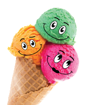 Animated ice cream image